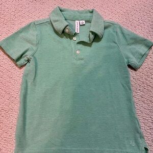 Janie and Jack Mint Polo Shirt